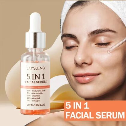 5 In 1 Hyaluronic Acid Face Serum Moisturizing Vitamin C