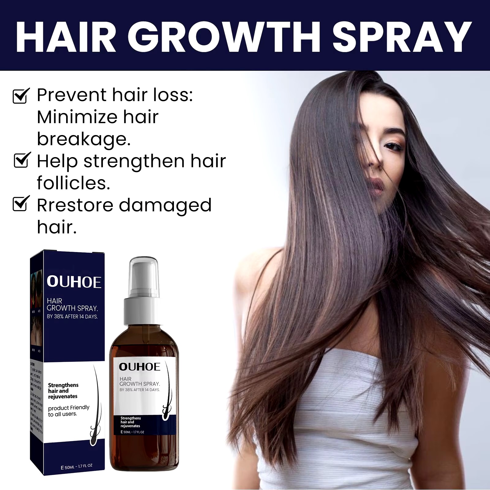 Hair Growth Spray-100ml - Image 5