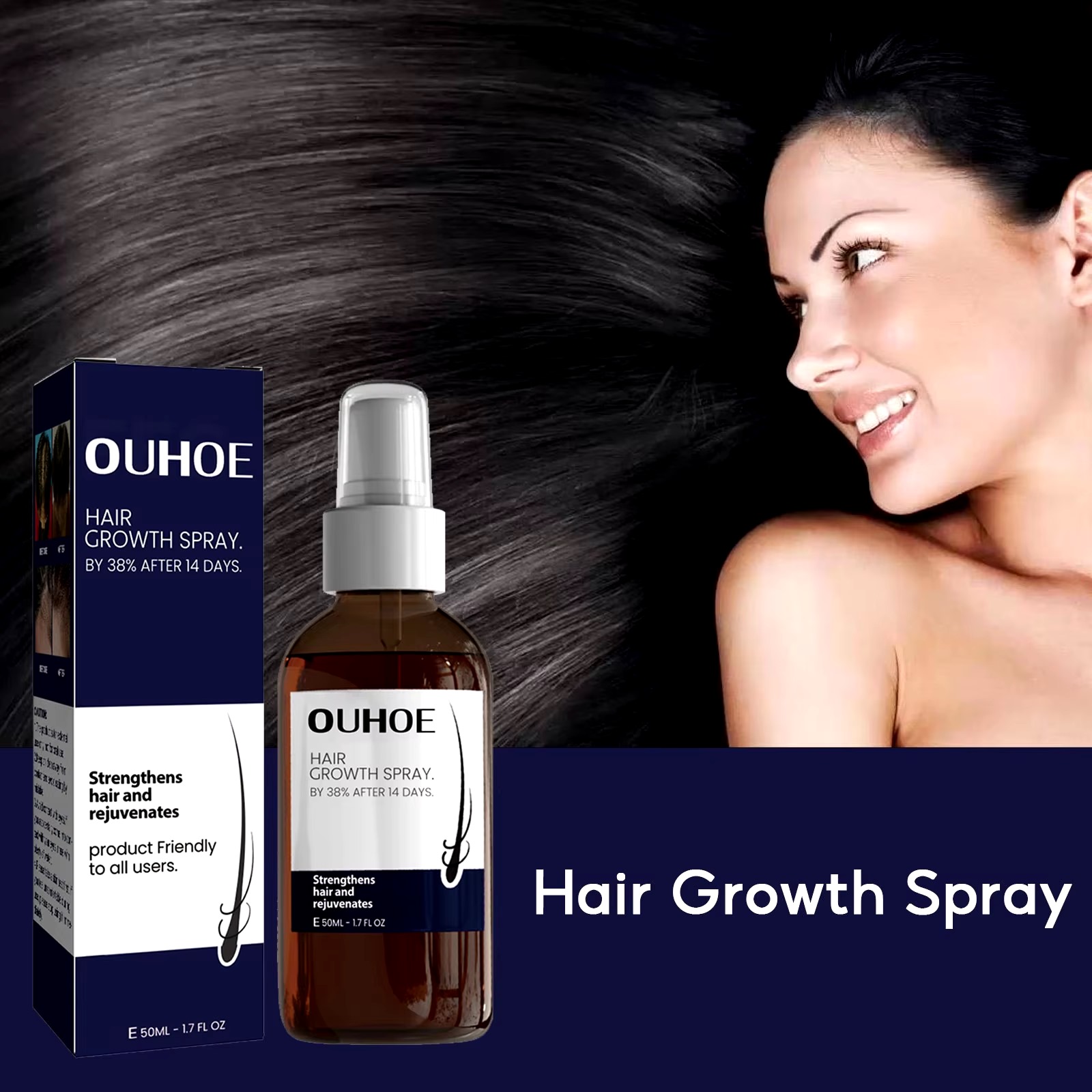 Hair Growth Spray-100ml - Image 6