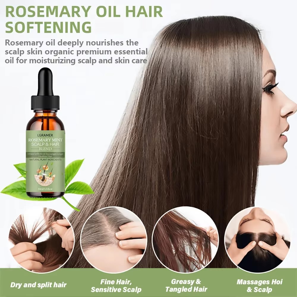 Hair Growth Essential Oil Rosemary Mint - 50ml - Image 6